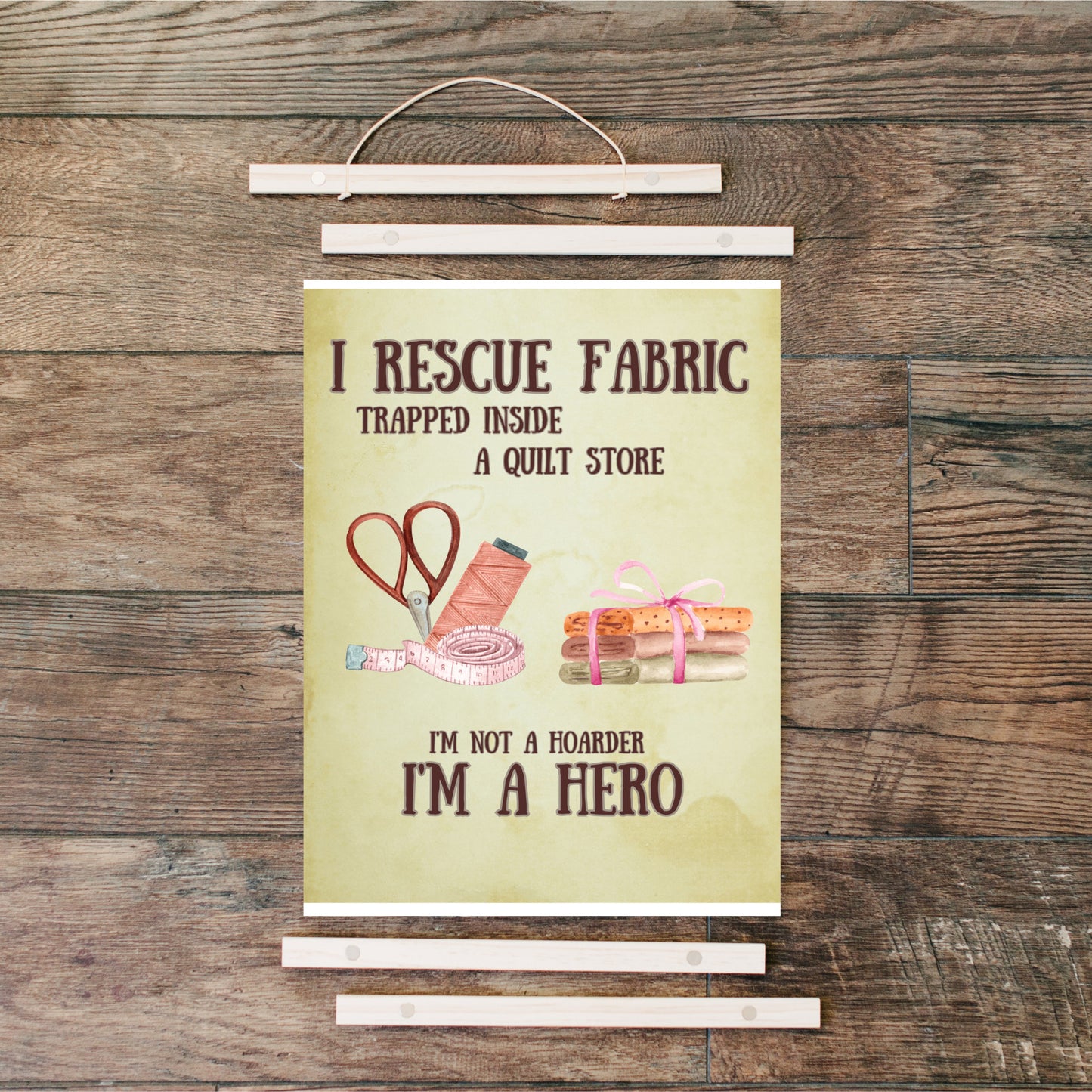 I rescue fabric, trapped inside a quilt store, I'm not a hoarder, I'm a hero