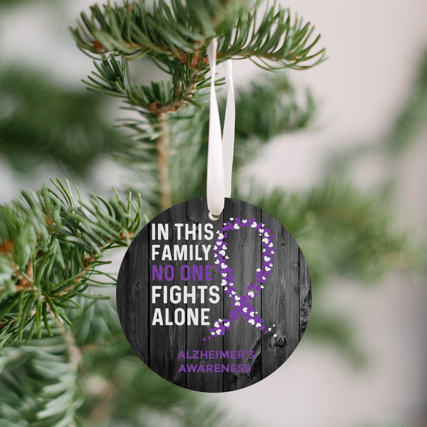 Alzheimers Awareness - ornament