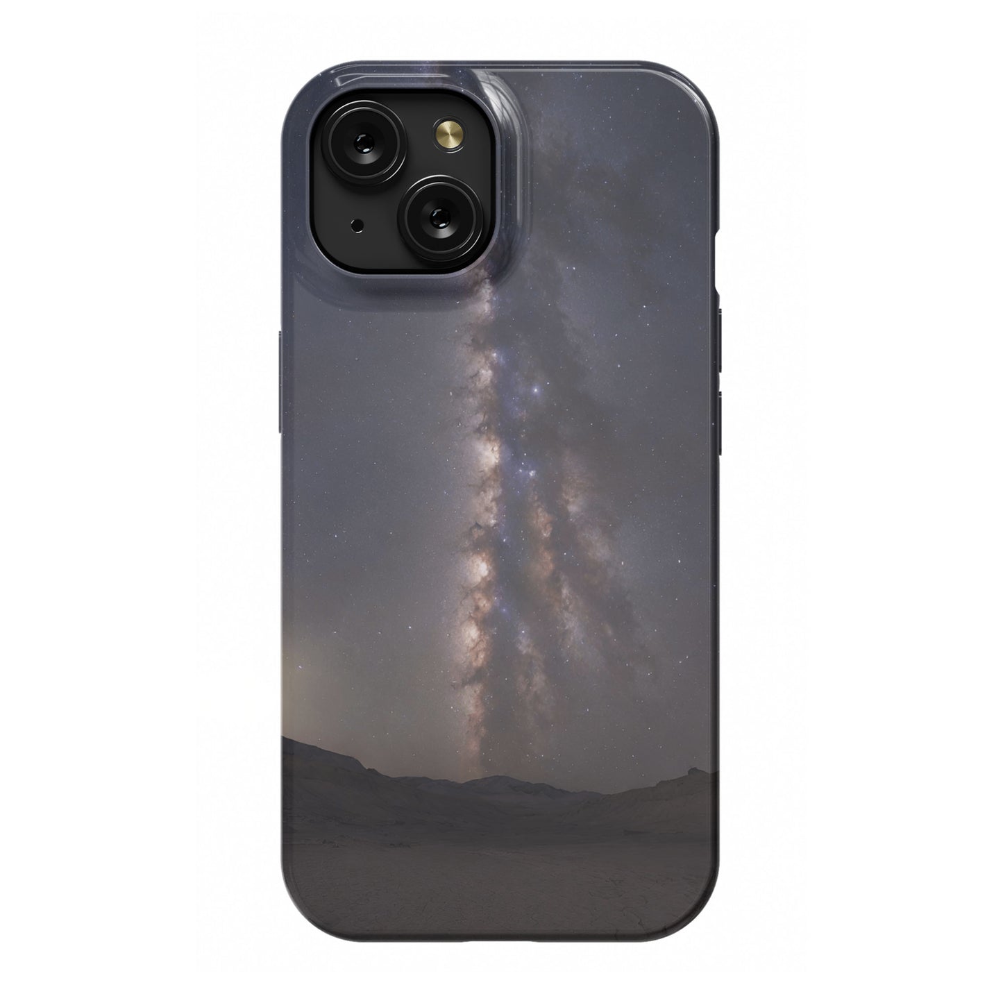 iphone 15 slim case, Milky Way design