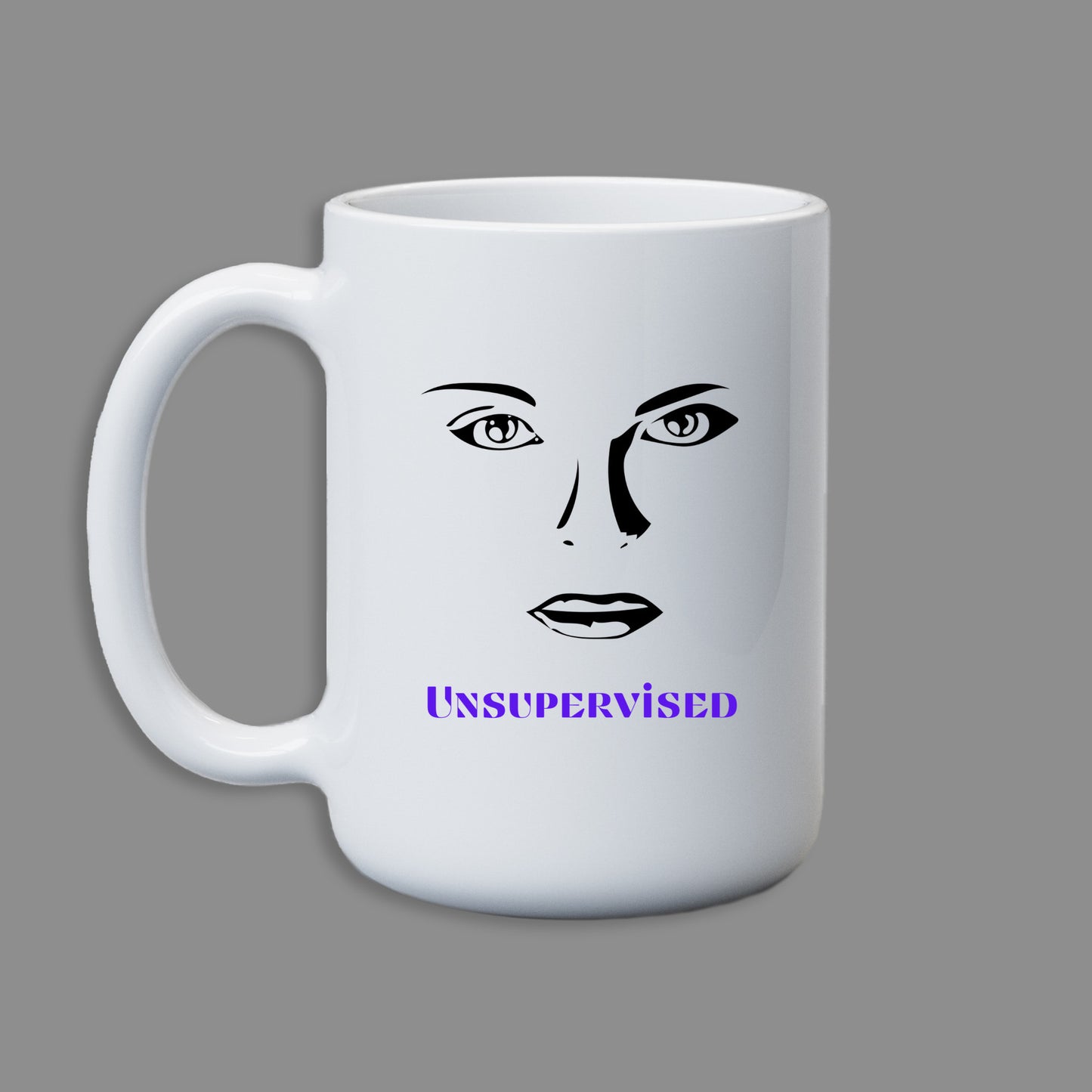 Unsupervised 15 oz mug