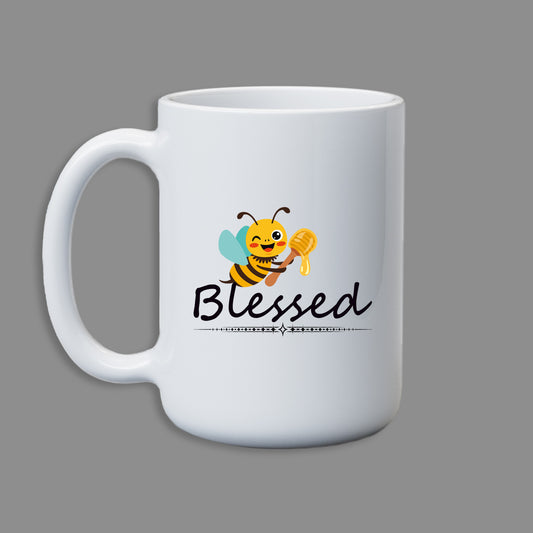 Be Blessed Bee Blessed Mug 15 oz
