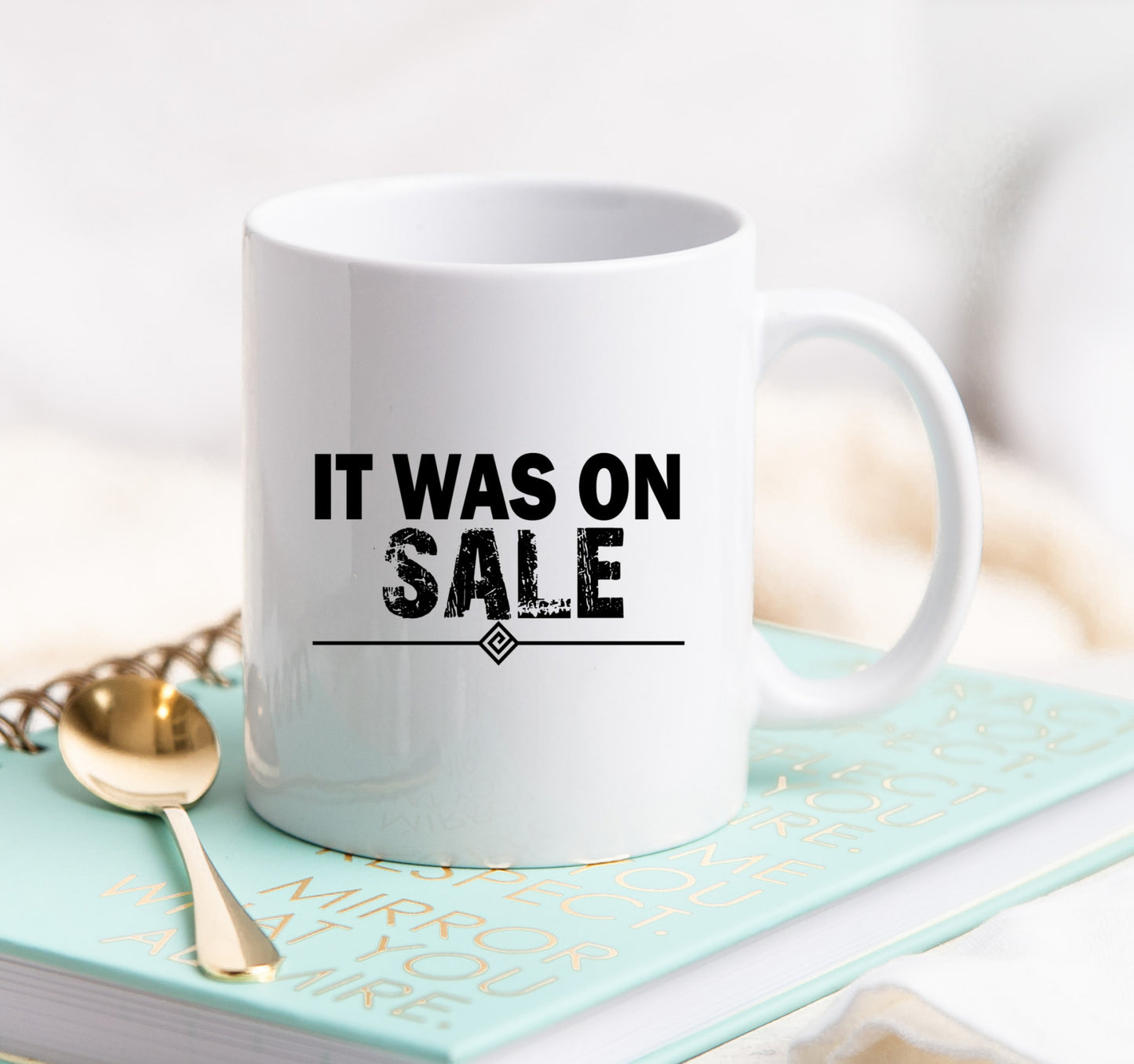 It was on sale Mug 15 oz