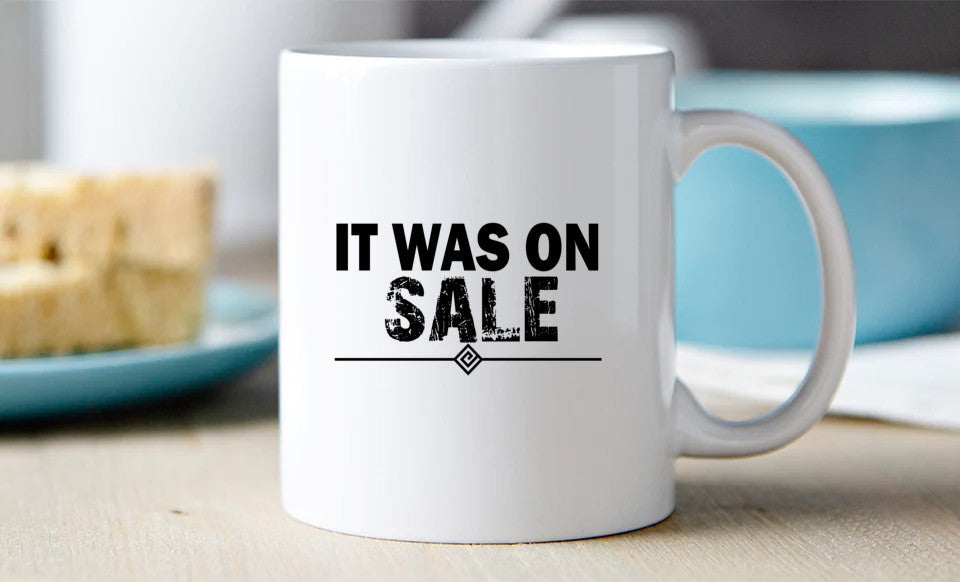 It was on sale Mug 15 oz