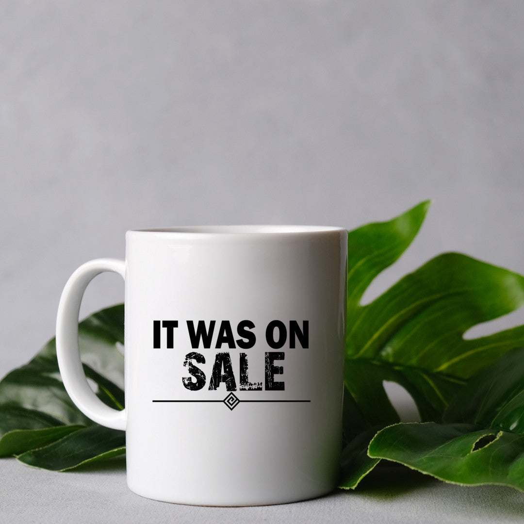 It was on sale Mug 15 oz