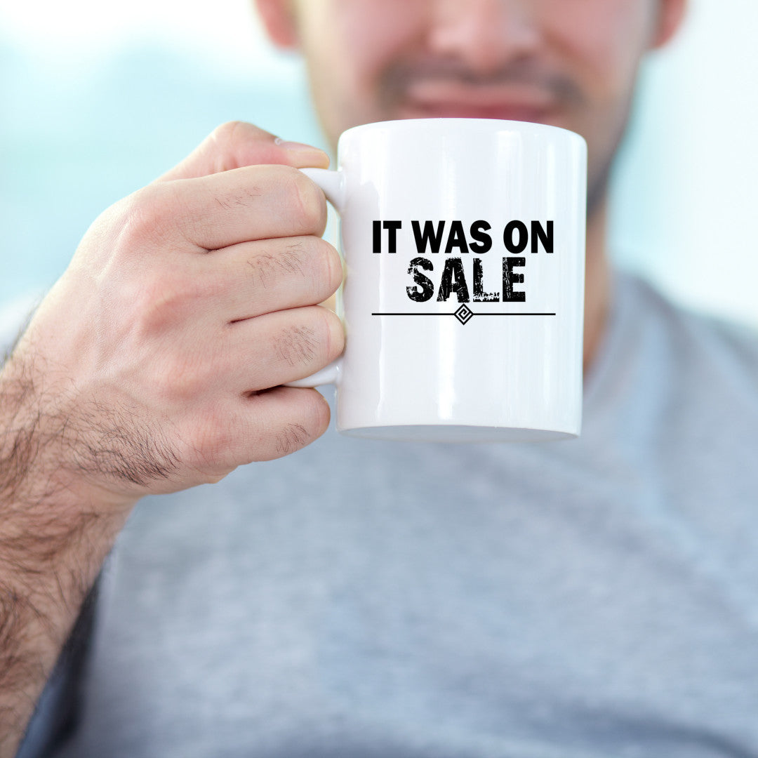 It was on sale Mug 15 oz