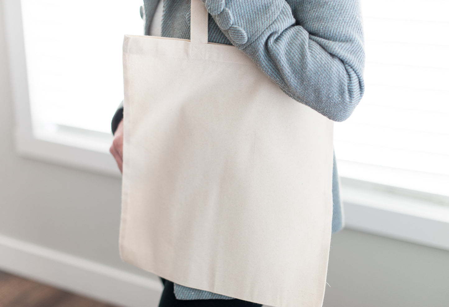 Beautiful things come together one stitch at a time - tote bag