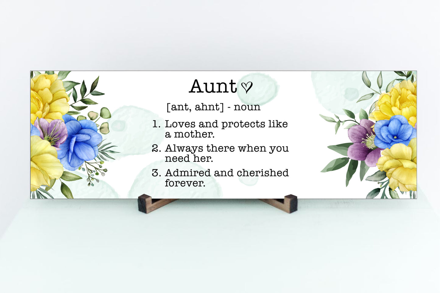 Aunt - sign